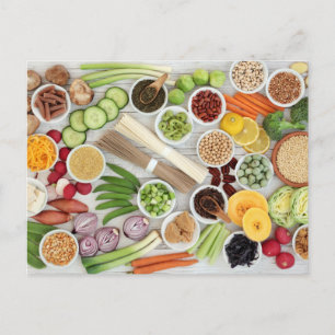 All veggies postcard