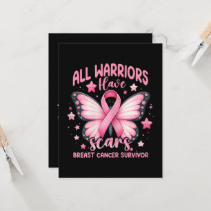 All Warriors Have Scars Breast Cancer Survivor Invitation