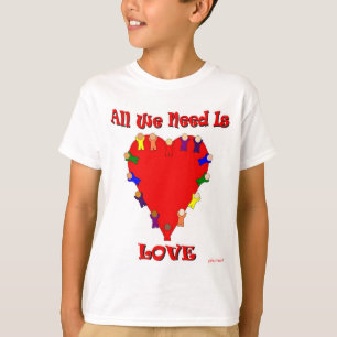 All We Need Is Love Kids' T-Shirt