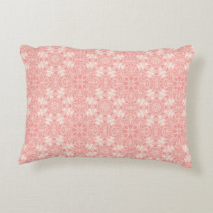 All-Weather peach pattern Decorative Cushion