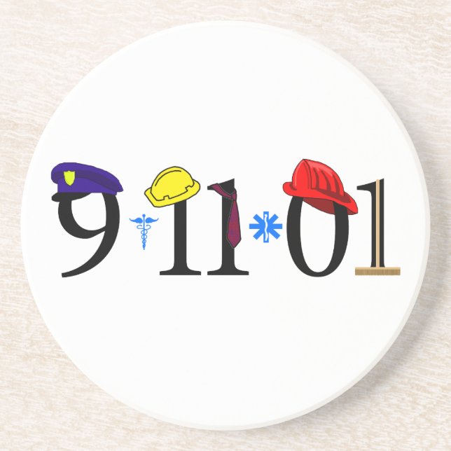 All who were lost 9-11-01 coaster (Front)