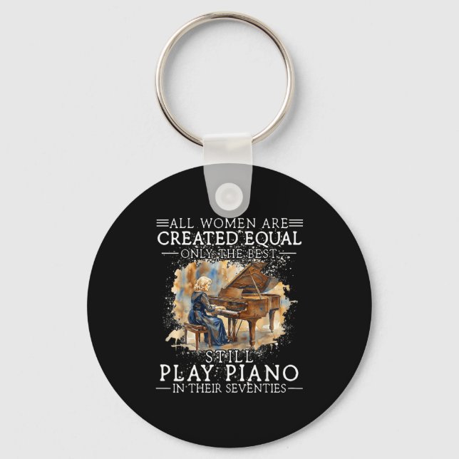 All Women Created Equal Only Key Ring (Front)