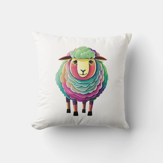 All Wool and a Yard Wide Cushion (Front)