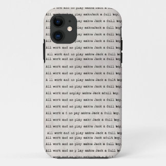 All work and no play iphone 5  case