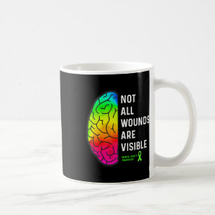 All Wounds Are Visible - Mental Health Awareness  Coffee Mug