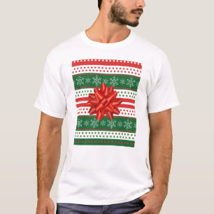 All Wrapped Up in Christmas Paper T-Shirt