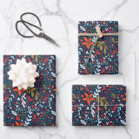 All Year Navy Floral Gift