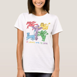 "All Years ..." White T-shirt (various styles)
