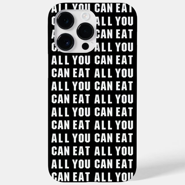 ALL YOU CAN EAT Case-Mate iPhone CASE (Back)