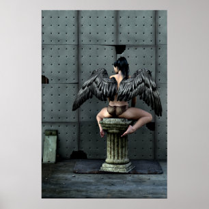 All You Get Gothic Art Poster