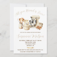 All You Knead is Love! Bridal Shower Baking