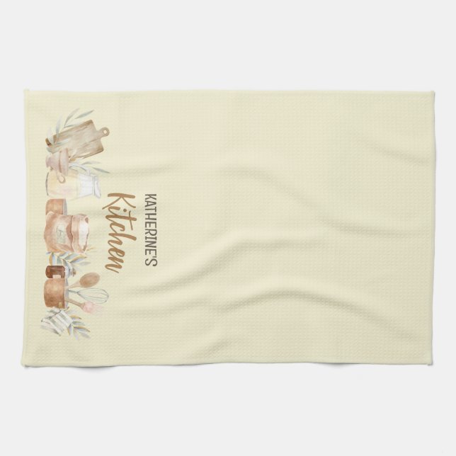 ALL YOU KNEAD IS LOVE BRIDAL SHOWER TEA TOWEL (Horizontal)