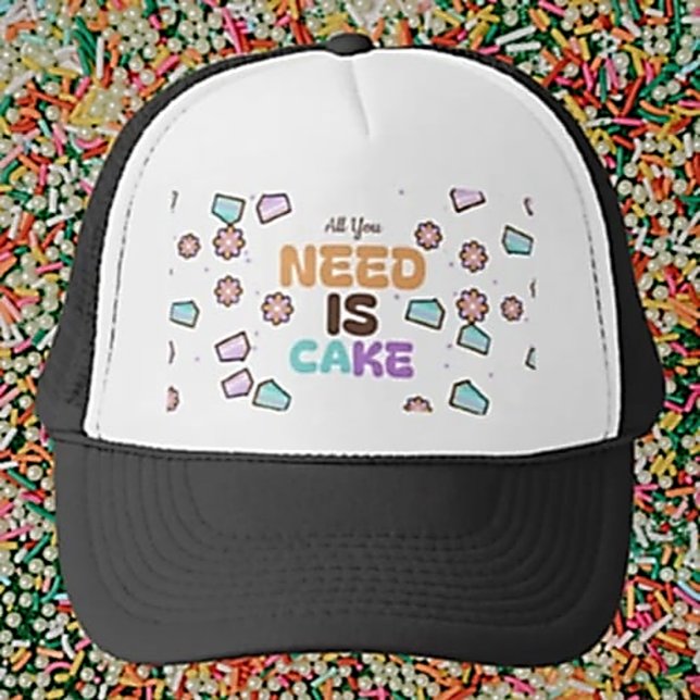 All You Need Is Cake Trucker Hat (Creator Uploaded)