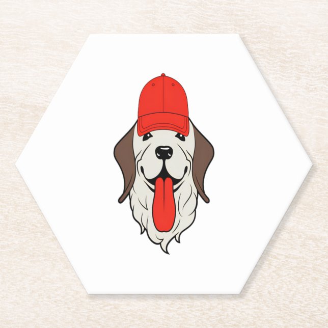 All you need is dog essential   Dog   Paper Coaster (Front)