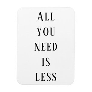 All you need is less magnet