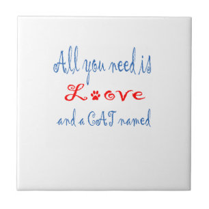 All you need is love and a cat named... tile
