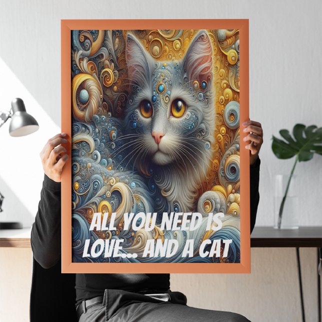 All you need is love and a cat poster (Creator Uploaded)
