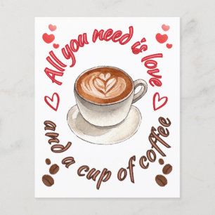 All you need is love and a cup of coffee