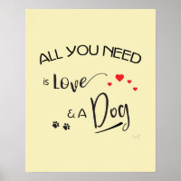 All you need is Love and a Dog, Graphic