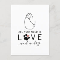 All You Need is Love and a Dog quote