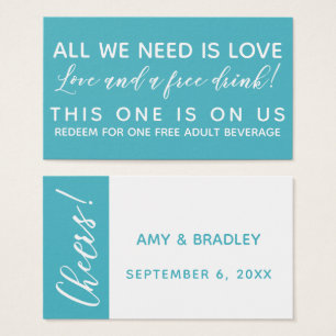 All You Need is Love And a Free Drink Ticket, Aqua