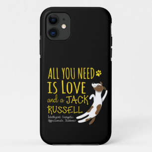 All you need is love and a Jack Russell iPhone 11 Case