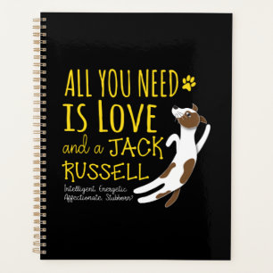 All you need is love and a Jack Russell  Planner