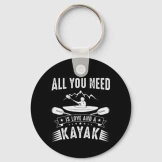 All You Need Is Love And A Kayak Key Ring
