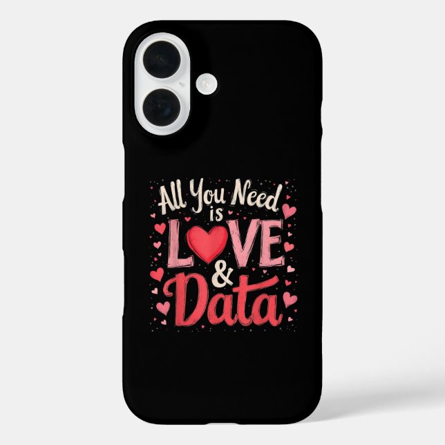 All you need is love and data Case-Mate iPhone case (Back)