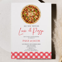 All You Need Is Love and Pizza Couples Shower
