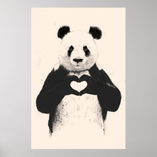 All you need is love (background option) poster