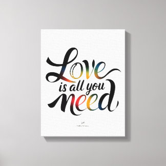 All You Need is Love Canvas - Love Canvas Decor