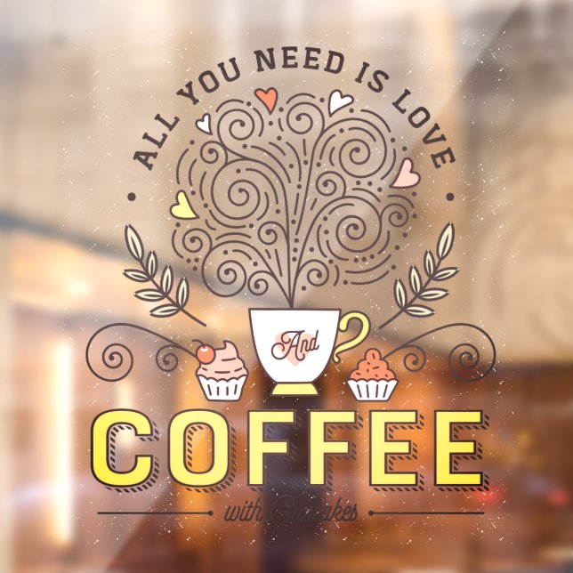 All You Need Is Love Coffee With Cupcakes Business (Sheet 2)