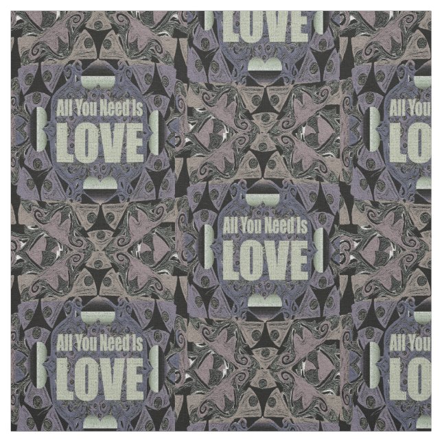 All You Need is Love Fabric (Swatch)