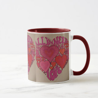 All You Need Is Love Heart Mug