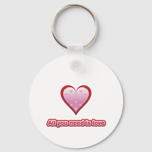 All You Need is Love Key Ring (Front)
