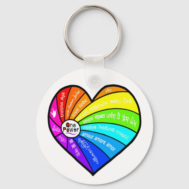 All You Need is Love Key Ring (Front)