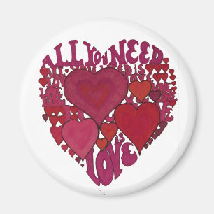 All You Need is Love Magnet