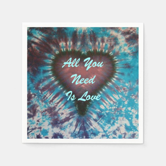 All You Need Is Love Napkin (Front)