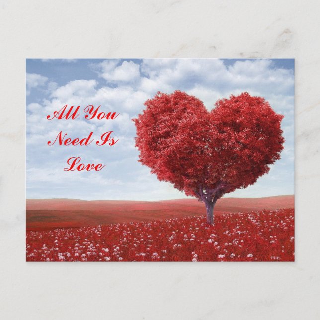 All You Need Is Love Postcard (Front)