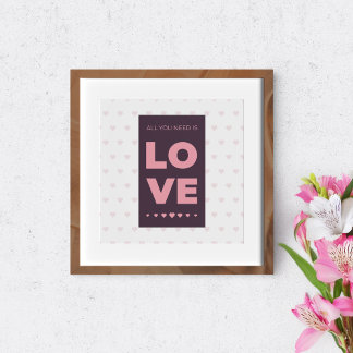 All you need is love  poster