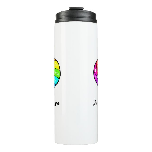 All You Need is Love Thermal Tumbler (Front)
