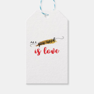 All-you-need-is-Love Valentine Gift Tags