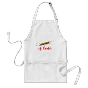 All-you-need-is-Love Valentine Standard Apron