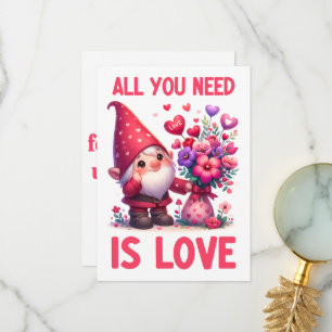 All You Need Is Love - Valentine's Day Card