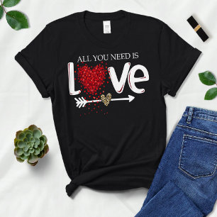 All You Need is Love Valentines Day Gift T-Shirt
