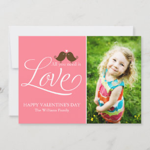All You Need Is Love - Valentines Day Holiday Card