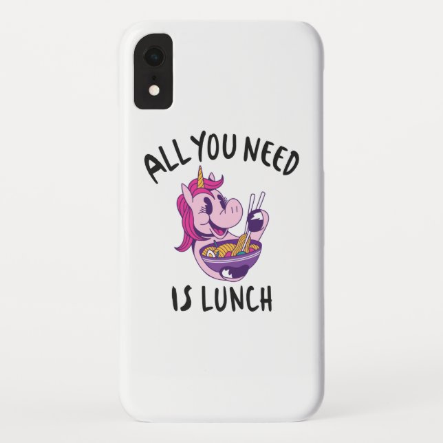 All you need is lunch Case-Mate iPhone case (Back)
