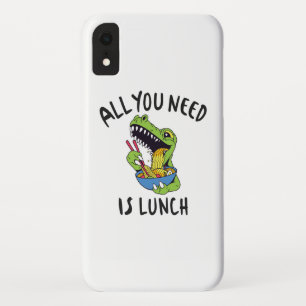 All you need is lunch iPhone XR case