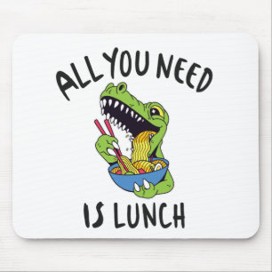All you need is lunch mouse pad